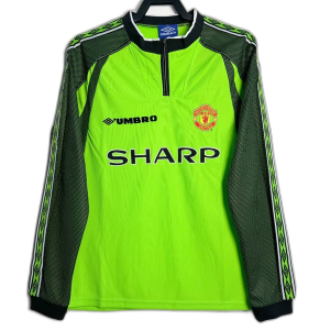 Manchester United 98/99 Goalkeeper Jersey - Long Sleeve Retro Version