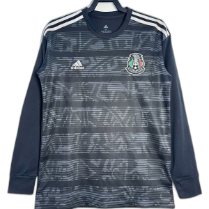 Mexico 2019 I Home Jersey - Long Sleeve Retro Version