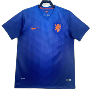 Netherlands 2014 II Away Jersey - Retro Version