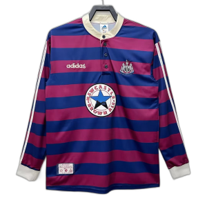 Newcastle United 95/97 II Away Jersey - Long Sleeve Retro Version