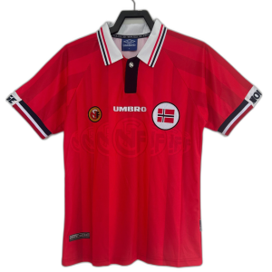 Norway 1998 I Home Jersey - Retro Version