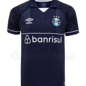 Gremio 23/24 Goalkeeper Jersey - Dark Blue - Fan Version