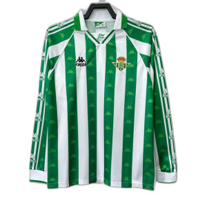 Real Betis 95/97 I Home Jersey - Long Sleeve Retro Version