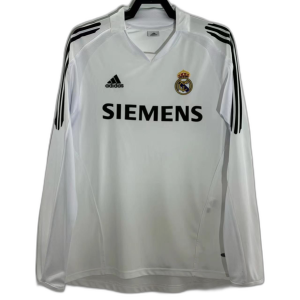 Real Madrid 05/06 I Home Jersey - Long Sleeve Retro Version