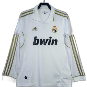 Real Madrid 11/12 I Home Jersey - Long Sleeve Retro Version