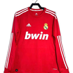 Real Madrid 11/12 II Away Jersey - Long Sleeve Retro Version