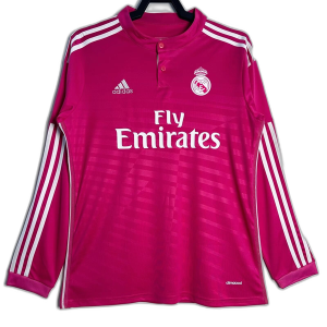 Real Madrid 14/15 II Away Jersey - Long Sleeve Retro Version