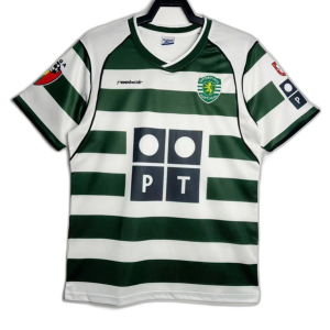 Sporting Lisbon 01/03 I Home Jersey - Retro Version