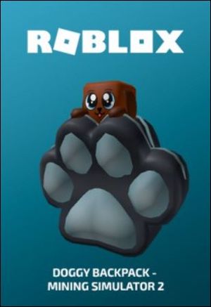 ROBLOX Doggy Backpack - Mining Simulator 2 (DLC) Official Website Key GLOBAL - Account XBOX One
