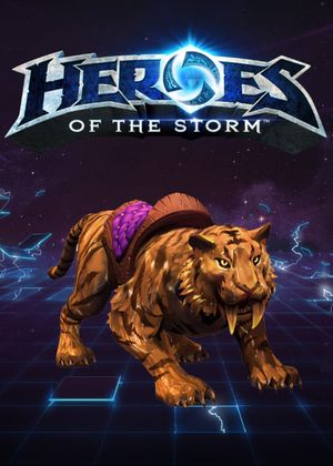 Heroes of the Storm - Golden Tiger Mount (DLC) Battle.net Key EUROPE - + $1 Billion Cash
