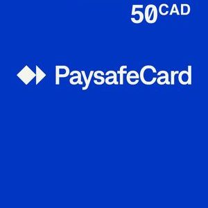 PaysafeCard Classic 50 CAD Voucher CANADA nintendo