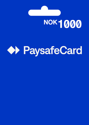 PaysafeCard Classic 1000 NOK Voucher NORWAY mod menu
