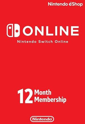 Nintendo Switch Online Membership - 12 Months eShop Key HONG KONG digital key global