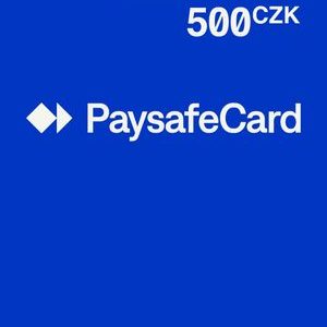PaysafeCard Classic 500 CZK Voucher CZECH REPUBLIC nintendo
