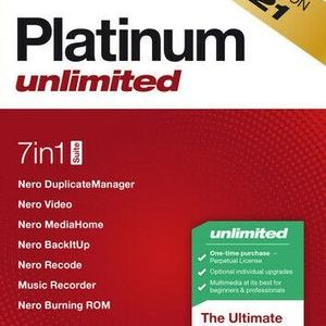 Nero Platinum Unlimited 2021 - 1 PC Lifetime Key GLOBAL
