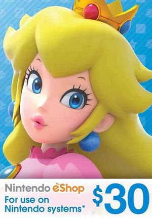 Nintendo eShop Card 30 AUD Key AUSTRALIA credits