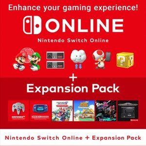 Nintendo Switch Online 12 Month Family Membership + Expansion Pack eShop Key SWITZERLAND nintendo
