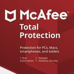 McAfee Total Protection 1 Device - 10 Years McAfee Key GLOBAL