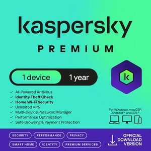 Kaspersky Premium (1 Year / 1 Device) Key UNITED KINGDOM/IRELAND