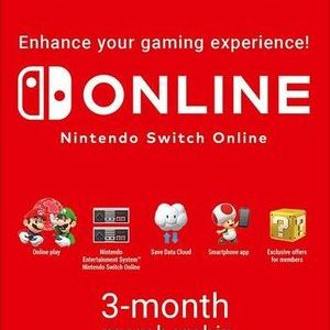 Nintendo Switch Online - Individual Membership 3 Months Subscription (Nintendo Switch) Nintendo Key JAPAN digital key steam