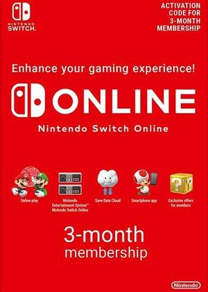 Nintendo Switch Online - Individual Membership 3 Months Subscription (Nintendo Switch) Nintendo Key JAPAN digital key steam