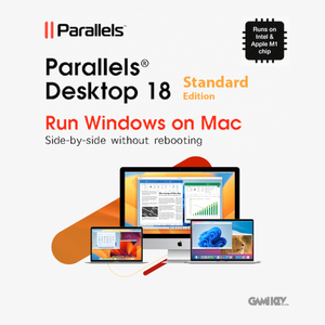 Parallels Desktop 18 Standard (MAC) (1 Device, Lifetime) Parallels Key GLOBAL