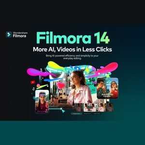 Wondershare Filmora 14 Video Editor (1 PC, Lifetime) Key GLOBAL