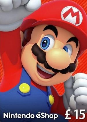 Nintendo eShop Card 15 GBP Key UNITED KINGDOM credits